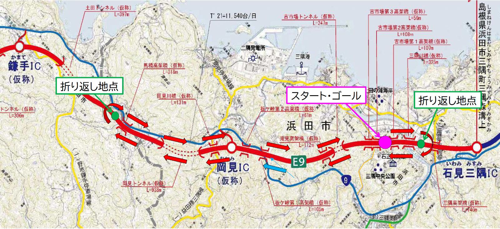 サイクリングコース