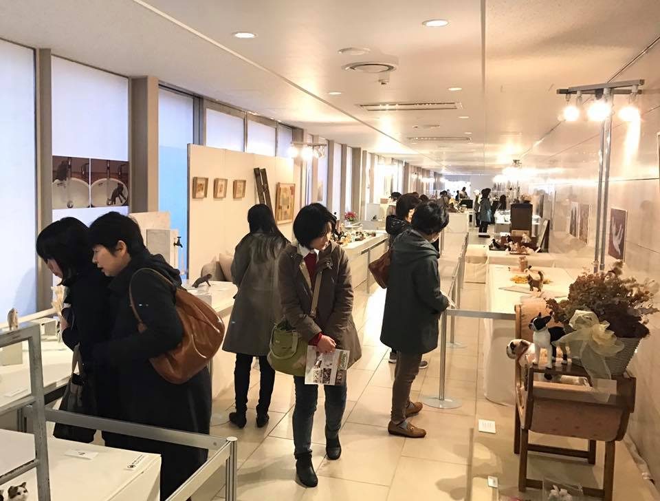 画像：中山みどりフェルトアート展