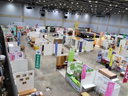 画像：建材メーカー展示会