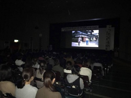 画像：介護啓発映画上映