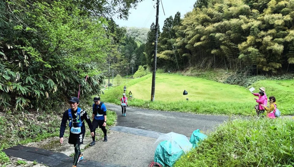 画像：さくらおろち湖トレイルランニングレース