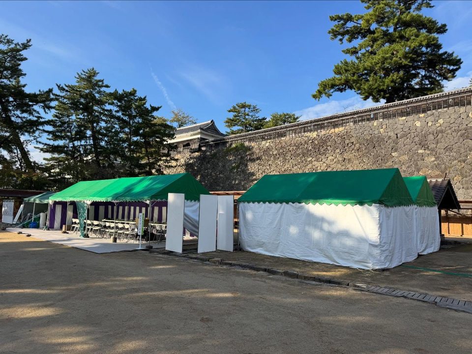 画像：松江城大茶会おもてなし茶席