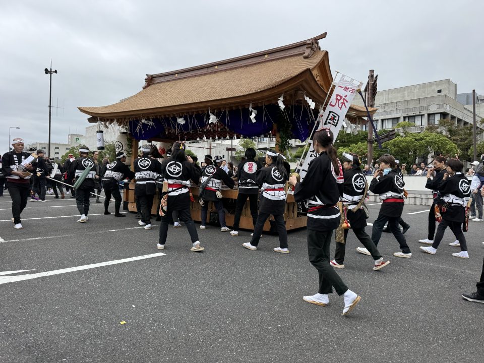 画像：令和7年松江祭鼕行列
